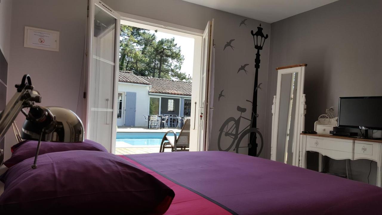 Le Soleil Do' Re Bed & Breakfast Sainte-Marie-de-Re Bagian luar foto